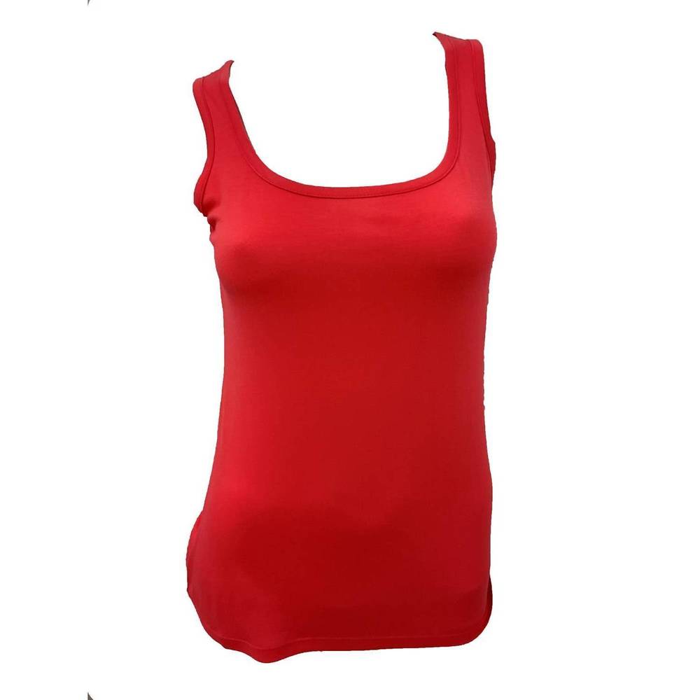 NEW FRENCH KYSS tank top in coral